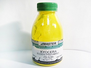 Тонер Kyocera Mita ECOSYS P5021/M5521, TK-5230, Master, 50г/банка, yellow, 2,2K