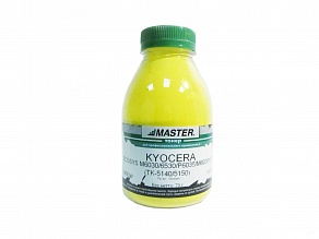 Тонер Kyocera Mita ECOSYS M6030/6530/P6035/6130/M6035/6535, TK-5140 для TK-5150/ TK-5280 требуется 2 шт, Master, 70г/банка, yellow, 5K